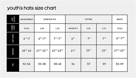 Adidas Hats Size Guide 